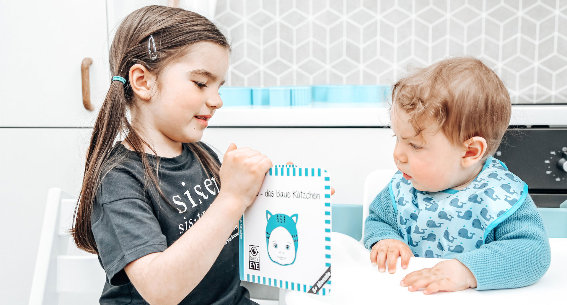 Babybuch Neko – das blaue Kätzchen