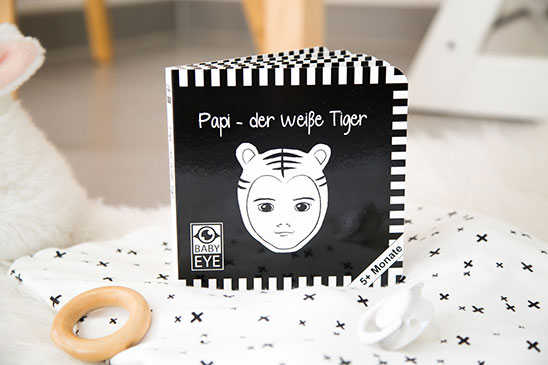 Babybuch Papi – der weiße Tiger